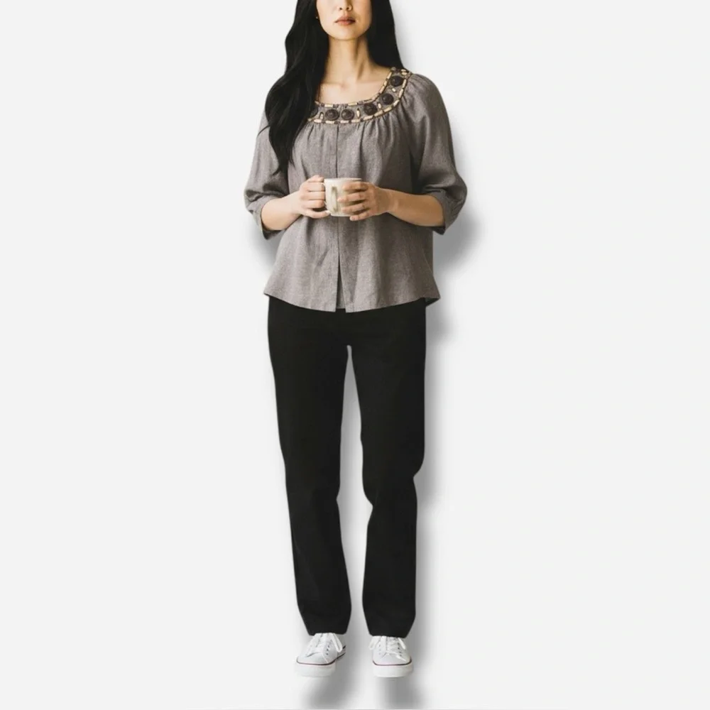 🌿Michael Kors🌿 Linen Blend Jacket Top Large